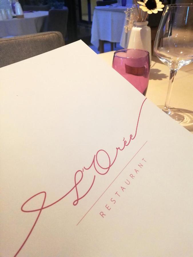 Logis Hotel Restaurant L'Oree Des Bois La Breille-les-Pins Zewnętrze zdjęcie